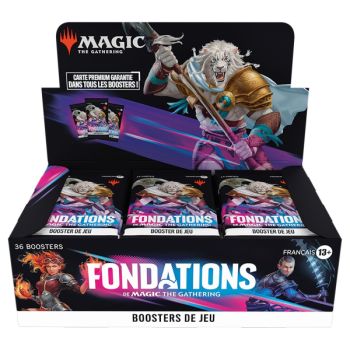 MTG – Box mit 36 Game-Boostern – Foundations – FR