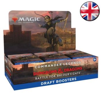 MTG – Booster Box – Draft – Commander Legends: Dungeons & Dragons: The Battle of Baldur’s Gate – DE