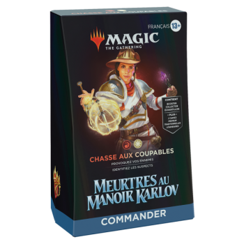 Item MTG – Deck Commander – Morde im Karlov Manor – Jagd nach den Schuldigen – FR