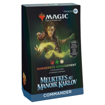 Item MTG – Deck Commander – Murders at Karlov Manor – Dangerous Disguise – FR