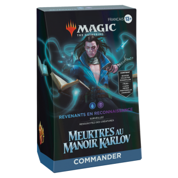 Item MTG – Deck Commander – Murders at Karlov Manor – Revenants En Reconnaissance – FR