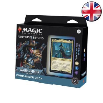 MTG – 4er-Set Deck Commander – Warhammer 40K – DE