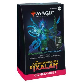 MTG – Set mit 4 Commander-Decks – Die vergessenen Höhlen von Ixalan – Explorers of the Deep – FR