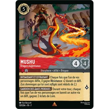 Item Mushu, Majestätischer Drache - 137/204 - ARI - Archazia Island - Selten - Französisch