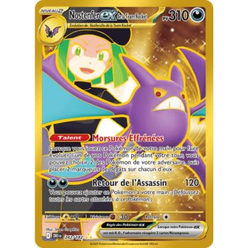 Item Team Rockets Nostenfer EX – Secret Rare 242/182 – Scharlachrot und Lila 10 Schicksalhafte Rivalitäten