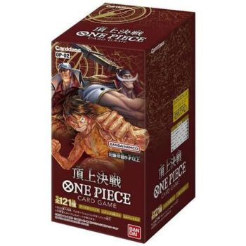 Item One Piece CG – Display – Box mit 24 Boostern – Paramount War – OP-02 – Japanisch