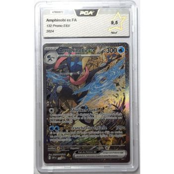 Item [PCA 9.5 - Neu] - Bewertete Karte - Amphinobi ex FA 132 - Promo E&V - 2024 - Pokémon - Französisch