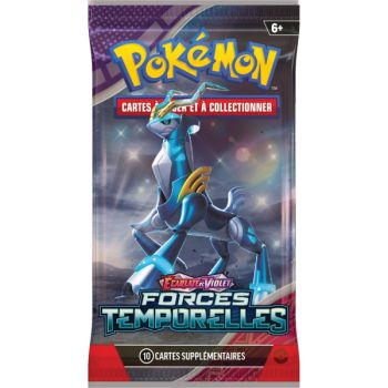 Pokémon – Box mit 6 Booster-Boxen – Scarlet und Violet: Temporal Forces [EV05] [SV5] – FR