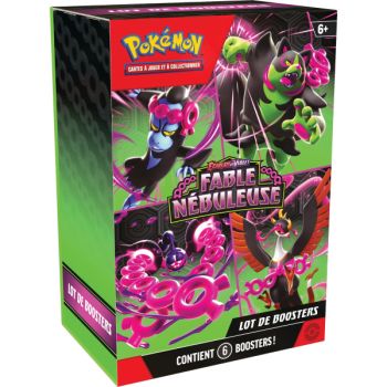 Pokémon – Bundle-Box 6 Booster – Scharlachrot und Lila – Nebula Fable – [SV06.5 – EV06.5] – FR