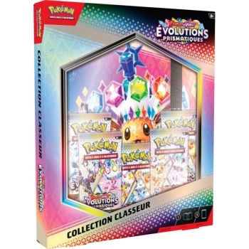 Item Pokémon – Binder-Sammelbox – Scarlet und Purple: Prismatic Evolutions – [SV08.5 – EV08.5] – FR