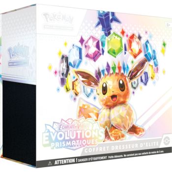 Item Pokémon – ETB-Elite-Trainer-Box – Scharlachrot und Lila – Prismatische Entwicklungen – [SV08.5 – EV08.5] – FR