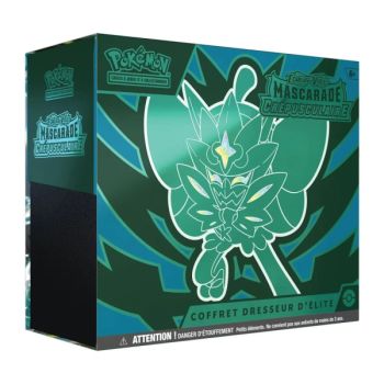 [FLASH DEAL] Pokémon – ETB Elite Trainer Box – Scharlachrot und Lila – Twilight Masquerade [SV6][EV06] – FR