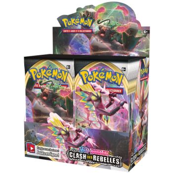 Pokémon – Display – Box mit 36 Boostern – Clash of the Rebels [EB02] – FR