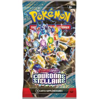 Pokémon – Display – Box mit 36 Boostern – Scharlachrot und Lila – Sternenkrone [SV7][EV07] – FR