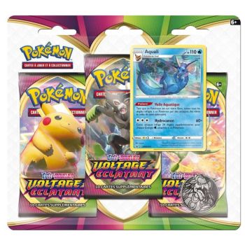 Pokémon – Tri-Pack – Bursting Voltage [EB04] – Larméléon / Aquali – FR