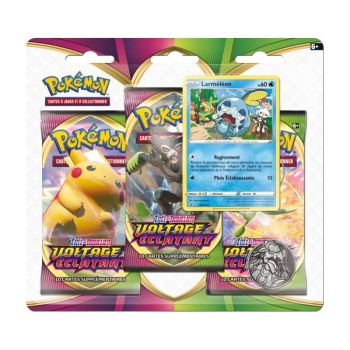 Pokémon – Tri-Pack – Bursting Voltage [EB04] – Larméléon / Aquali – FR