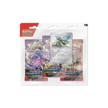 Pokémon – Tri-Pack – Melo / Motorizard – Scarlet und Violet – Temporal Forces [SV5][EV05] – FR