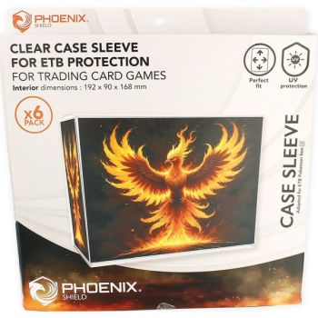 ETB-Schutz – Pokémon Elite Trainer Box – Phoenix Shield – 6er-Pack
