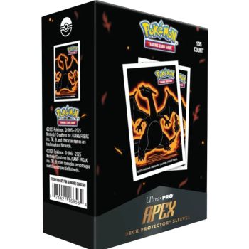 Kartenhüllen - Standard - Neon Apex Deck Protector: Charizard - Ultra Pro - Pokemon (105)
