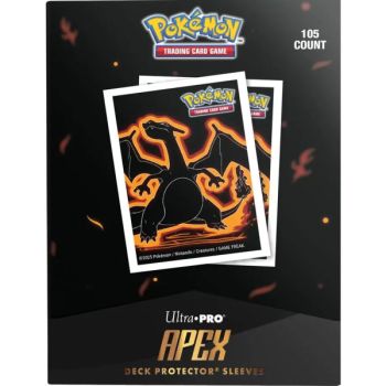 Kartenhüllen - Standard - Neon Apex Deck Protector: Charizard - Ultra Pro - Pokemon (105)