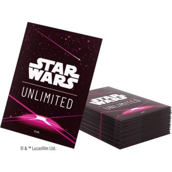 Kartenhüllen - Standard - Magentafarbenes Logo auf der Rückseite - Star Wars: Unlimited - Gamegenic (60)