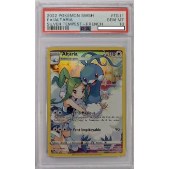 [PSA 10 – Neuwertig] – Bewertete Karte – Altaria TG11/TG30 – Schwert & Schild: Silberner Sturm – 2022 – Pokémon – Französisch
