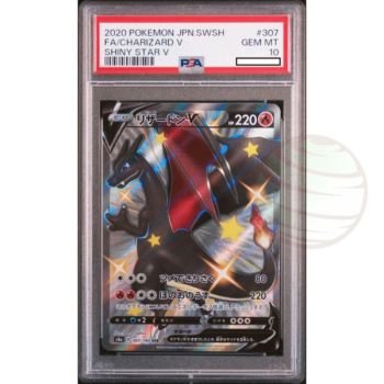 Item [PSA 10 – Gem Mint] – Bewertungskarte – Charizard V 307/190 SSR Shiny Star V – 2020 – Pokémon – Japanisch
