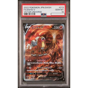 Item [PSA 10 - Gem Mint] - Bewertete Karte - Entei V 213/172 VSTAR Universe S12a - 2022 - Pokémon - Japanisch