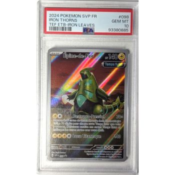[PSA 10 – Neuwertig] – Bewertete Karte – Ironthorn SVP 098 – Promo – 2024 – Pokémon – Französisch