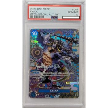[PSA 10 - Gem Mint] - Bewertete Karte - Kaido OP04-044 - OP05 Erwachen der neuen Ära - 2023 - One Piece - Englisch