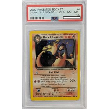 [PSA 8.5 - NM-MT+] - Bewertete Karte - Dunkles Glurak 4/82 - Rocket - 2000 - Pokémon - Englisch