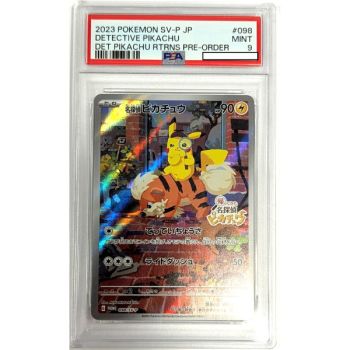 [PSA 9 - Mint] - Bewertete Karte - Detective Pikachu 098/SV-P - Promo - 2023 - Pokémon - Japanisch