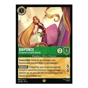 Item Rapunzel, die Höhenkletterin – 101/204 – ROJ – Die Herrschaft des Dschafar – Legendär – Französisch