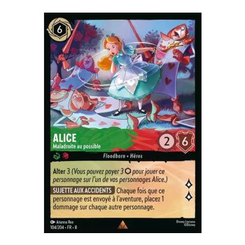 Item Alice, die Tollpatschige – 104/204 – ROJ – Die Herrschaft des Dschafar – Selten – Französisch