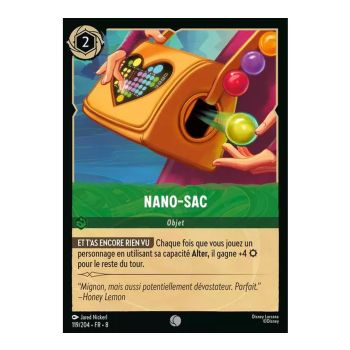 Item Nano-Tasche – 119/204 – ROJ – Die Herrschaft Jafars – Glänzend – Premium – Französisch