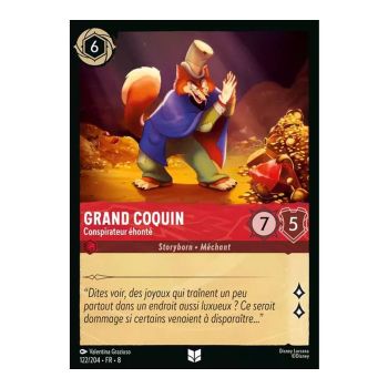 Item Großer Schurke, schamloser Verschwörer – 122/204 – ROJ – Die Herrschaft Jafars – Brillant – Premium – Französisch