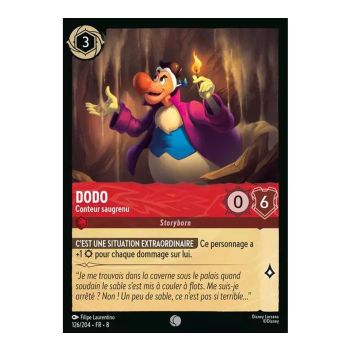 Item Dodo, der absurde Geschichtenerzähler – 126/204 – ROJ – Die Herrschaft Jafars – Common – Französisch