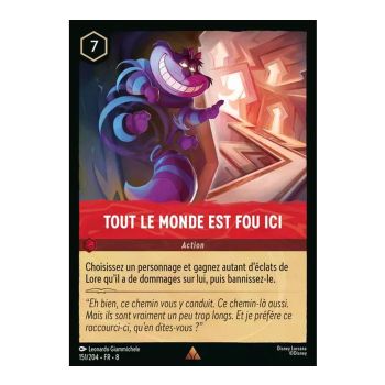 Item Hier sind alle verrückt – 151/204 – ROJ – Die Herrschaft des Dschafar – Selten – Französisch