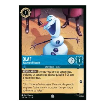 Item Olaf, Zusammenfassung der Geschichte – 156/204 – ROJ – Die Herrschaft Jafars – Common – Französisch