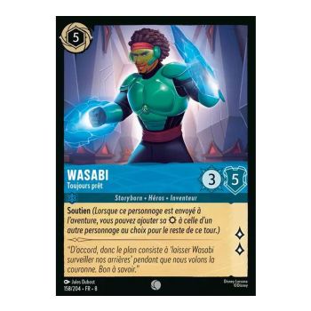 Item Wasabi, Always Ready – 158/204 – ROJ – Die Herrschaft Jafars – Common – Französisch