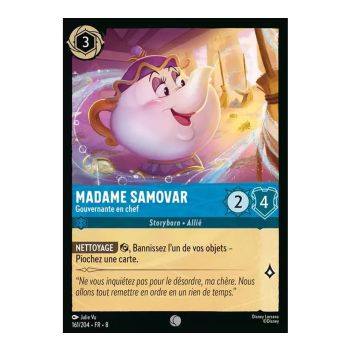 Item Frau Potts, Obergouvernante – 161/204 – ROJ – Die Herrschaft Jafars – Glossar – Premium – Französisch