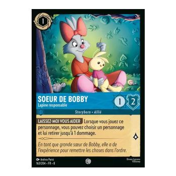Item Bobbys Schwester, das verantwortungsbewusste Kaninchen – 163/204 – ROJ – Die Herrschaft des Dschafar – Brillant – Premium – Französisch