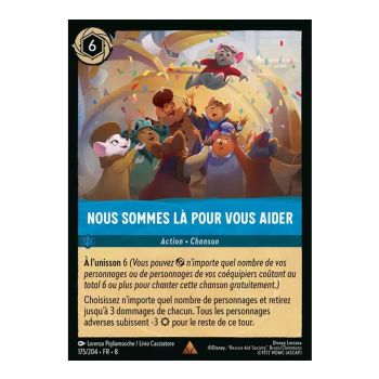 Item Wir helfen Ihnen gerne – 175/204 – ROJ – Die Herrschaft Jafars – Selten – Französisch