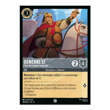 Item General Li, Oberbefehlshaber der Kaiserlichen Armee – 187/204 – ROJ – Die Herrschaft Jafars – Brillant – Premium – Französisch