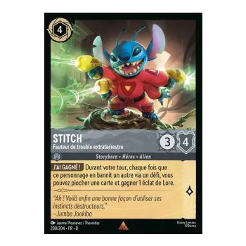 Item Stitch, der außerirdische Unruhestifter – 200/204 – ROJ – Die Herrschaft des Dschafar – Brillant – Premium – Französisch