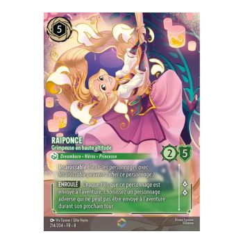 Item Rapunzel, die Höhenkletterin – 214/204 – ROJ – Die Herrschaft des Dschafar – Verzaubert – Französisch