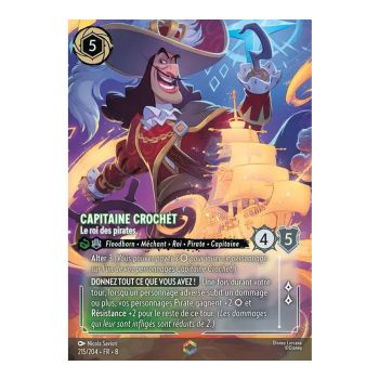 Item Captain Hook, der König der Piraten – 215/204 – ROJ – Die Herrschaft des Dschafar – Verzaubert – Französisch