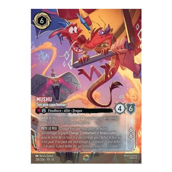 Item Mushu, dein schlimmster Albtraum – 218/204 – ROJ – Die Herrschaft Jafars – Verzaubert – Französisch