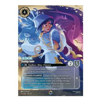 Item Jasmine, zuverlässige Strategin – 221/204 – ROJ – Die Herrschaft Jafars – Verzaubert – Französisch