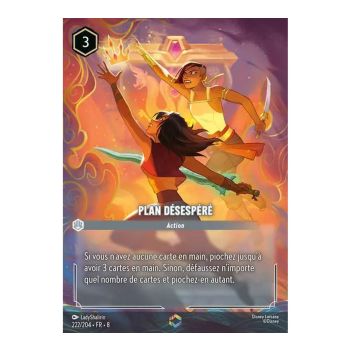 Item Verzweifelter Plan – 222/204 – ROJ – Die Herrschaft Jafars – Verzaubert – Französisch